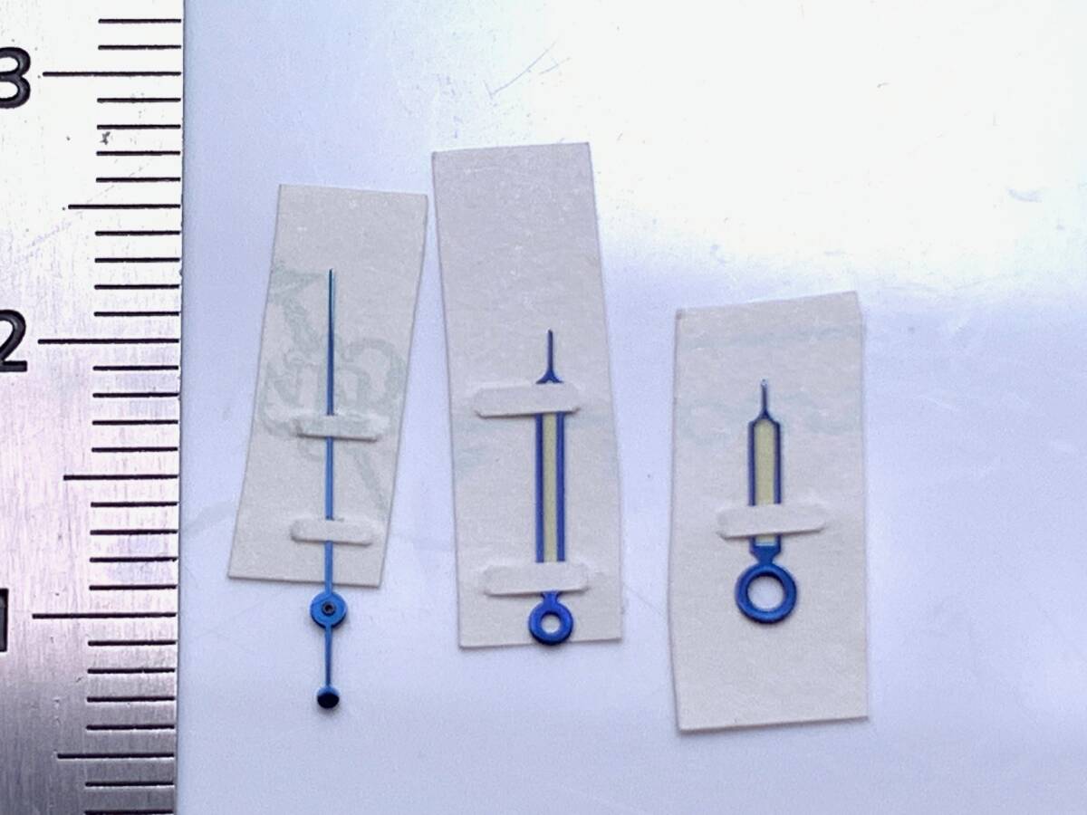 未使用 ROLEX Bubble Back ロレックス バブルバック 用 針セット ペンシル針 ブルースチール 修理交換用(TR2508241)送料無料拍卖