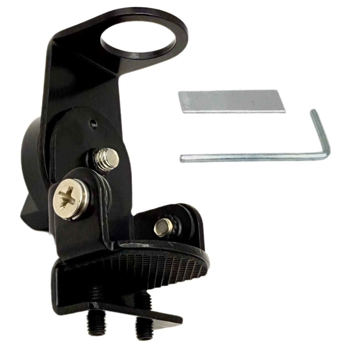 アンテナ基台 アマチュア無線 モービル 小型 トランク ベランダ 二軸可動 固定 ブラック拍卖