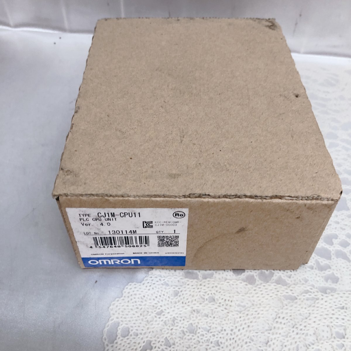 【未使用品/KU】OMRON オムロン CJ1M-CPU11 CPUユニット IM0802/010-4拍卖
