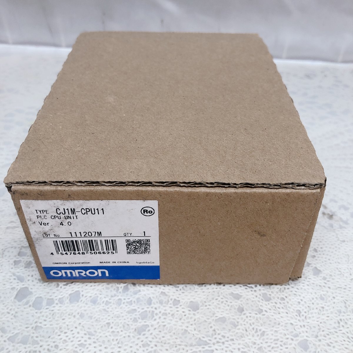 【未使用品/KU】OMRON オムロン CJ1M-CPU11 CPUユニット IM0802/010拍卖