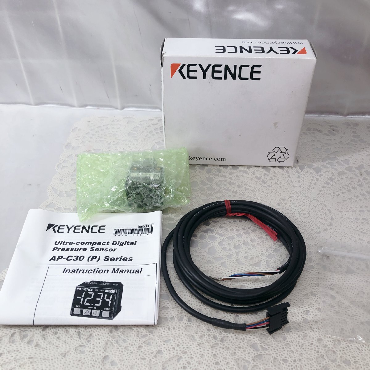 【未使用品/KU】KEYENCE キーエンス デジタル圧力センサ APC35 AP-C35 MZ0812/0095-4拍卖