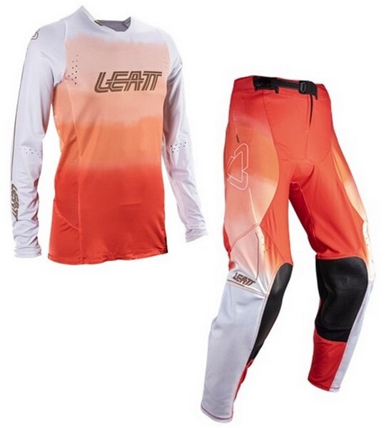 女性用 M/28インチ MXウエア 上下セット LEATT 4.5 コーラルピンク 正規品 WESTWOODMX 26拍卖