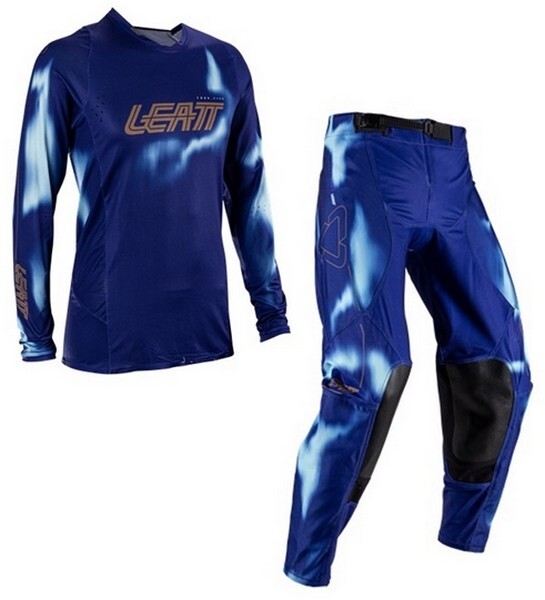 女性用 L/30インチ MXウエア 上下セット LEATT 4.5 ディープブルー 正規品 WESTWOODMX 26拍卖