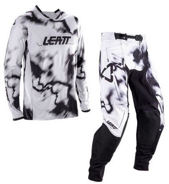 L/34インチ MXウエア 上下セット LEATT 4.5 ホワイト 正規品 26拍卖