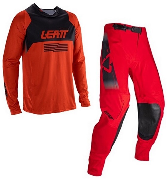 XL/34インチ MXウエア 上下セット LEATT 4.5 レッド 正規品 WESTWOODMX 26拍卖