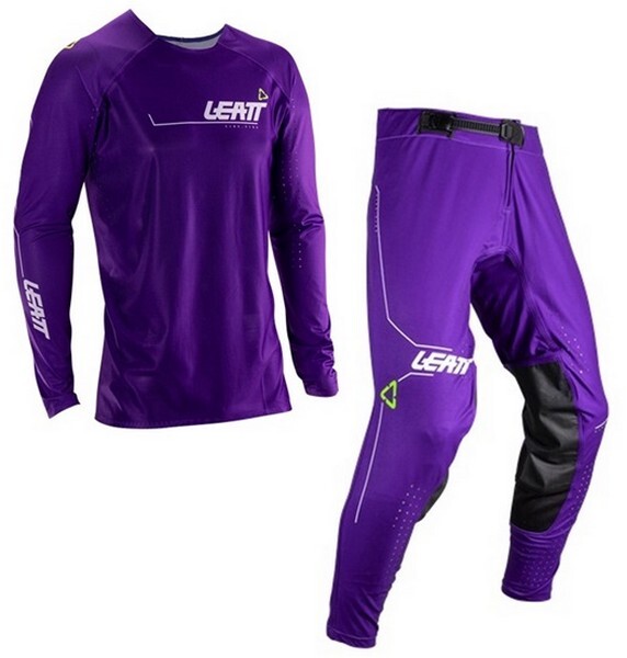 L/32インチ MXウエア 上下セット LEATT 5.5 パープル 正規品 WESTWOODMX 26拍卖