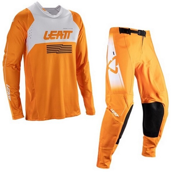 S/30インチ MXウエア 上下セット LEATT 4.5 オレンジ 正規品 WESTWOODMX 26拍卖