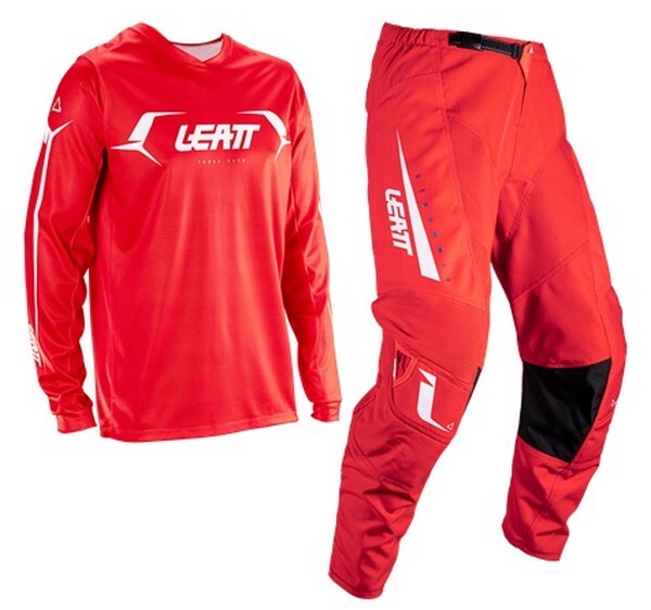 M/32インチ MXウエア 上下セット LEATT 3.5 Ride Kit レッド 正規品 WESTWOODMX 26拍卖