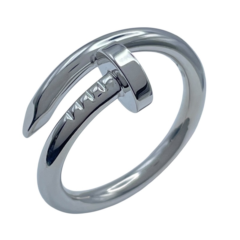 カルティエ Cartier ジュストアンクルリング ホワイトゴールド Au750 ジュエリー 中古拍卖