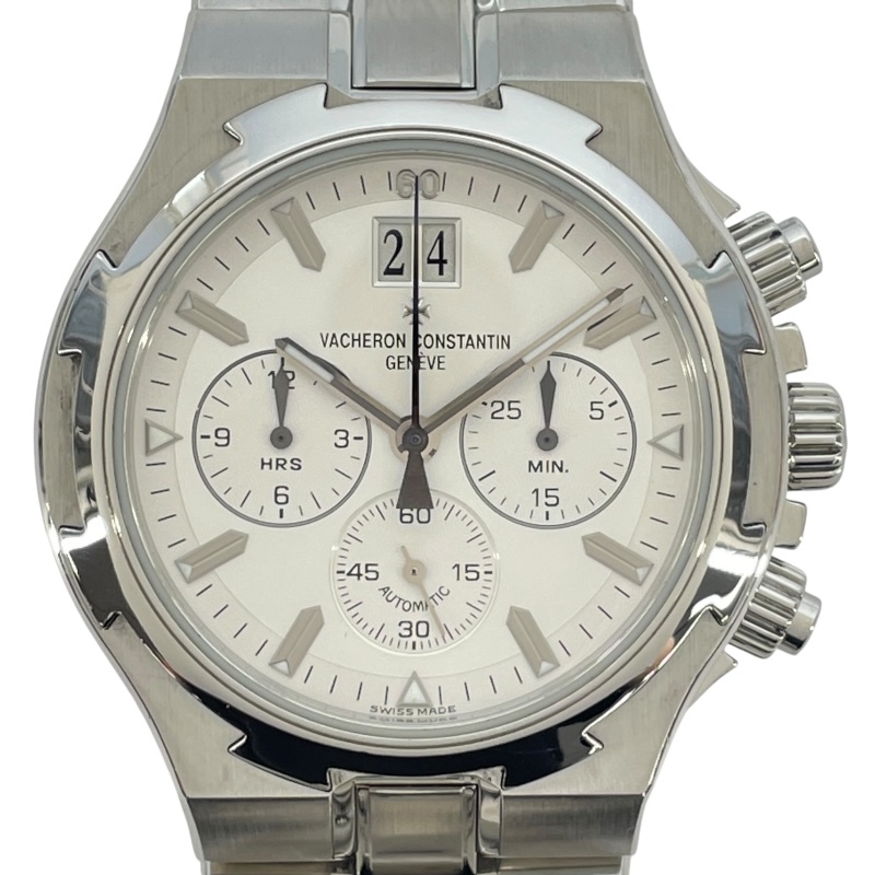 ヴァシュロン・コンスタンタン VACHERON CONSTANTIN オーヴァーシーズ クロノグラフ 49140/423A ホワイト SS 腕時計 メンズ 中古拍卖