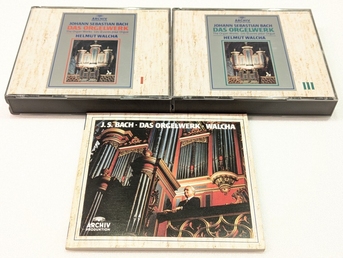/ハ155【即決・送料無料】J.S.バッハ オルガン作品全集 フーガの技法 ヘルムート・ヴァルヒャ CD拍卖
