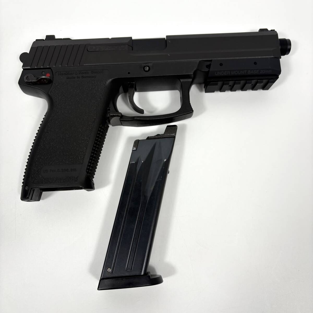 【動作確認済み】 HK MK23 USSOCOM Cal.45 23-0747 ソーコム Heckler&Koch GmbH ガスガン エアガン ガスブローバック ガス漏れなし拍卖