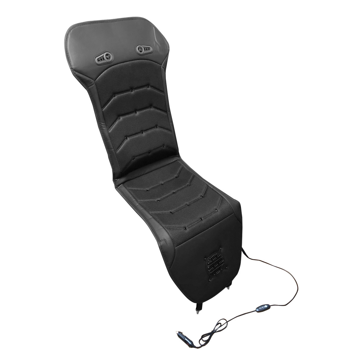 クールエアーカーシート 風量 強弱切り替え オン/オフスイッチ シガーソケット電源 DC12V 涼しい 蒸れない拍卖