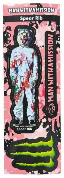 訳有 マンウィズ ア ミッション × モンスターエナジー スペア リブ ステッカー シート MAN WITH A MISSION STICKER MONSTER シール A拍卖