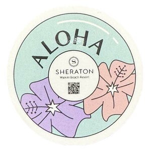 シェラトン ワイキキ ビーチリゾート ステッカー SHERATON WAIKIKI STICKER ハワイ HAWAII ホテル HOTEL コレクション カスタム 旅行 海外拍卖