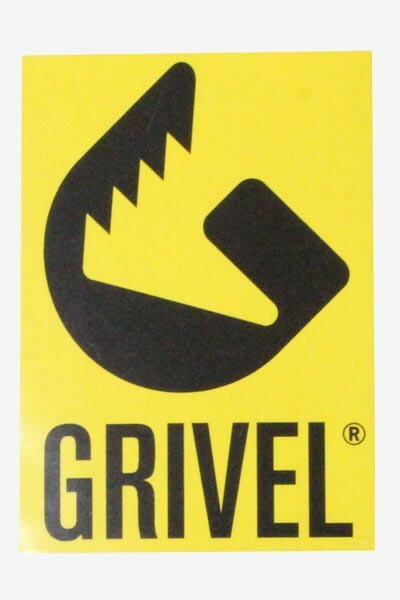 訳あり グリベル ロゴ ステッカー GRIVEL LOGO STICKER アウトドア イタリア ITALY クライミング ギア キャンプ デコ カスタム シール 新品拍卖