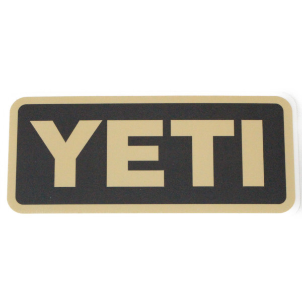 イエティ ロゴ ステッカー YETI LOGO STICKER E シール デカール クーラー タンブラー アウトドア チューン デコ カスタム ネコポス 新品拍卖