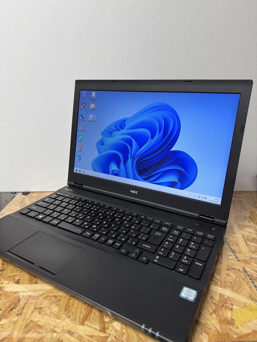 【使用可中古】NEC VersaPro VX-T PC-VK23LXZGT SSD Windows11 WPS Officeインストール済【訳アリノートPC】拍卖
