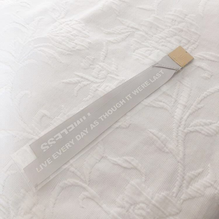 ★UVERworld★2012 アリーナツアー★リボン★ウーバーワールド★グレー★TIMELESS ver.★ストラップ★ツアーグッズ★ライブグッズ★拍卖