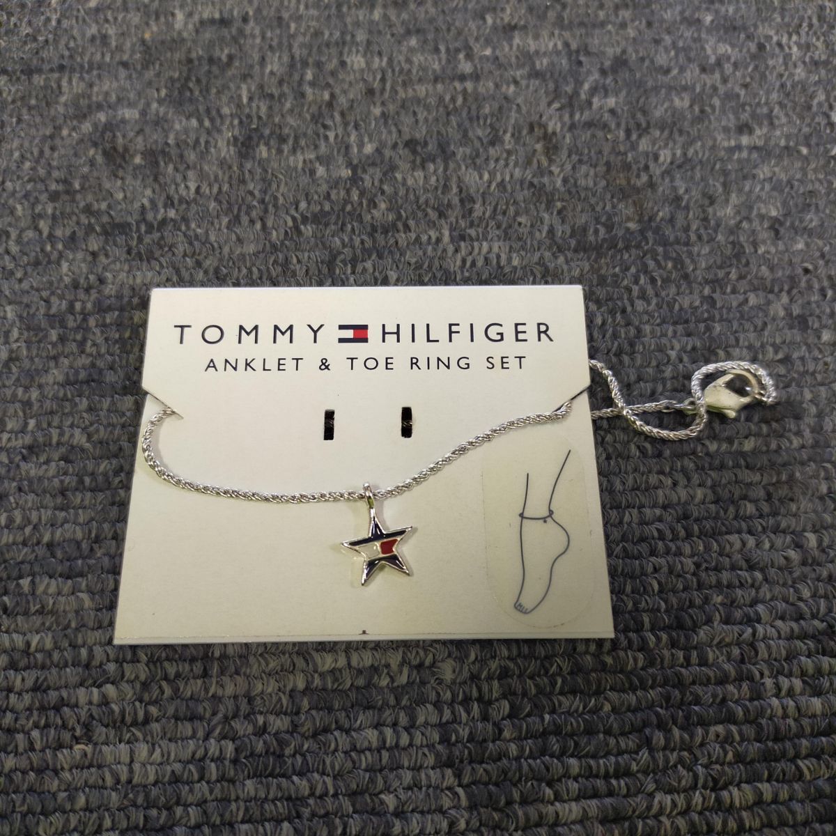 P10-20250825-01TOMMY HILFIGER アンクレット 星チャーム アクセサリー拍卖