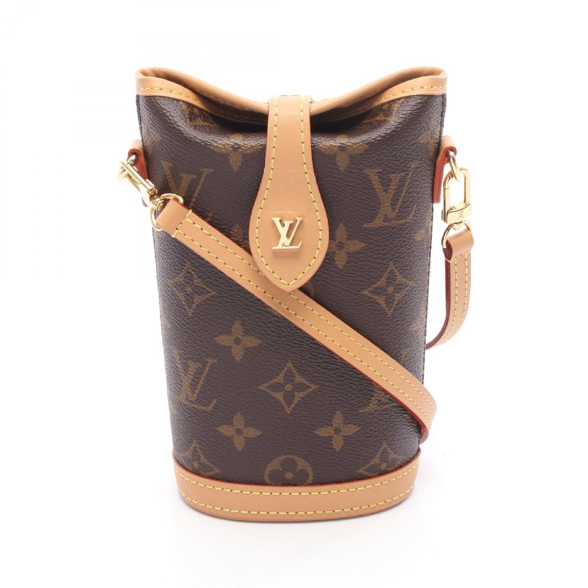 ルイ・ヴィトン フォールド ミーポーチ ブランドオフ LOUIS VUITTON ショルダーバッグ モノグラム 中古 レデ拍卖