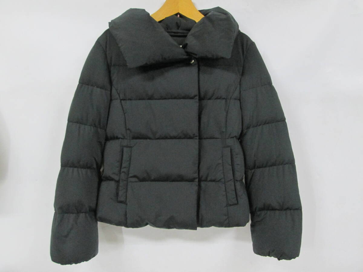 【0827n O19085】 BALLSEY ボールジー ダウンジャケット ショート丈 38 ブラック レディース拍卖
