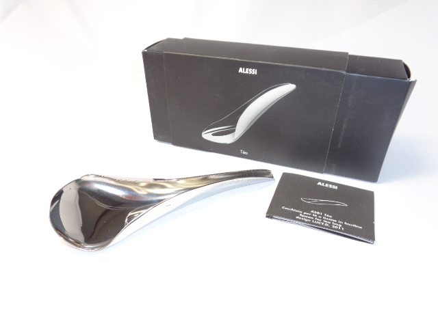 ALESSI TEO TEA BAG SPOON アレッシィ テオ ティーバック スプーン (箱付) 送料別拍卖