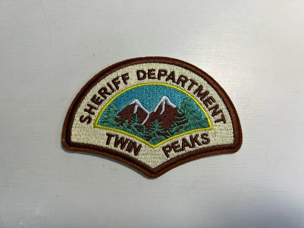 TWIN PEAKS ツインピークス ワッペン 刺繍 新品 David Lynch デビッドリンチ 映画 海外ドラマ ハリウッド グッズ アイロン拍卖