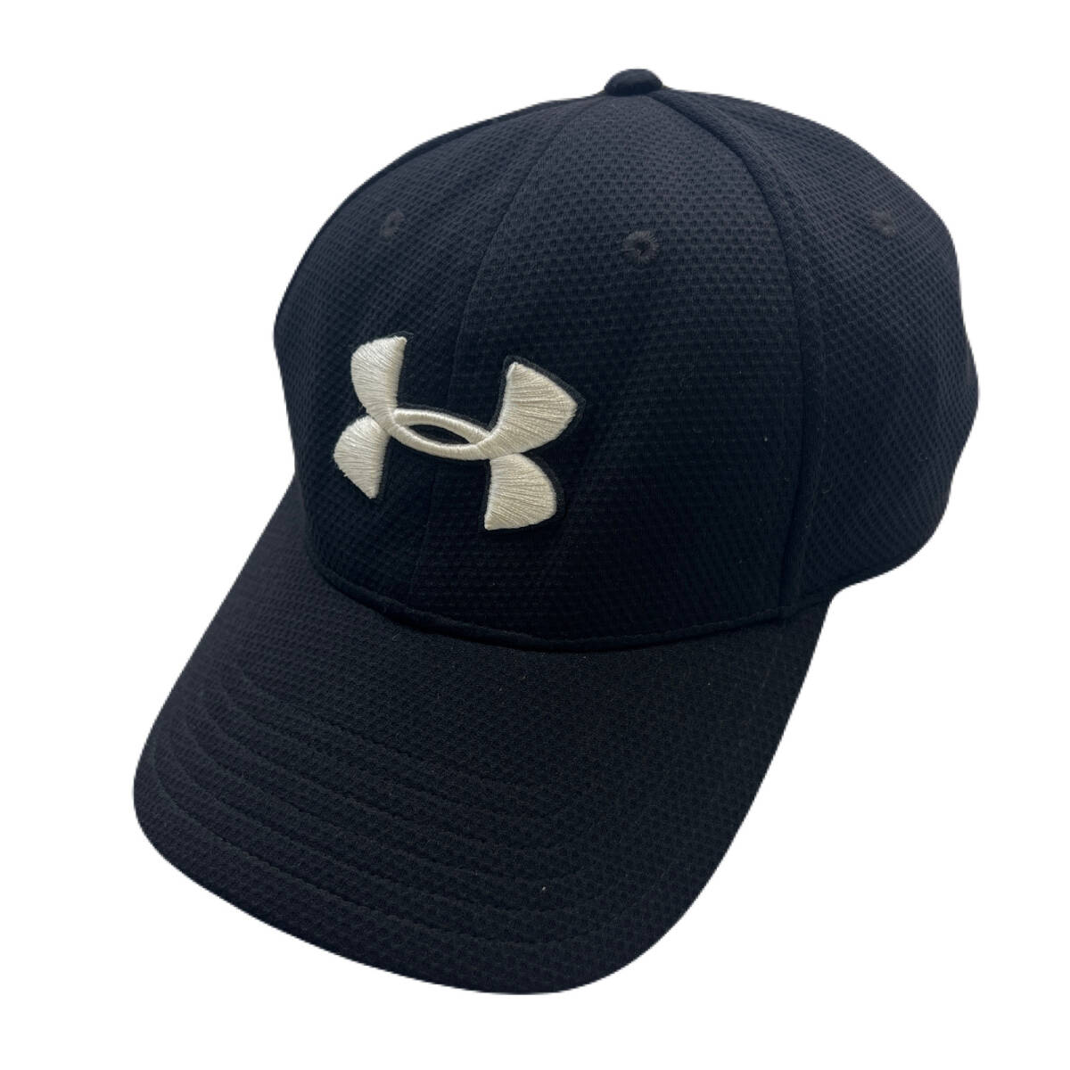 アンダーアーマー キャップ 帽子 ブラック 黒 伸縮性あり ~60cm LG/XL 大き目 【 スポーツにピッタリ♪ 】UNDER ARMOUR ●FMC172拍卖