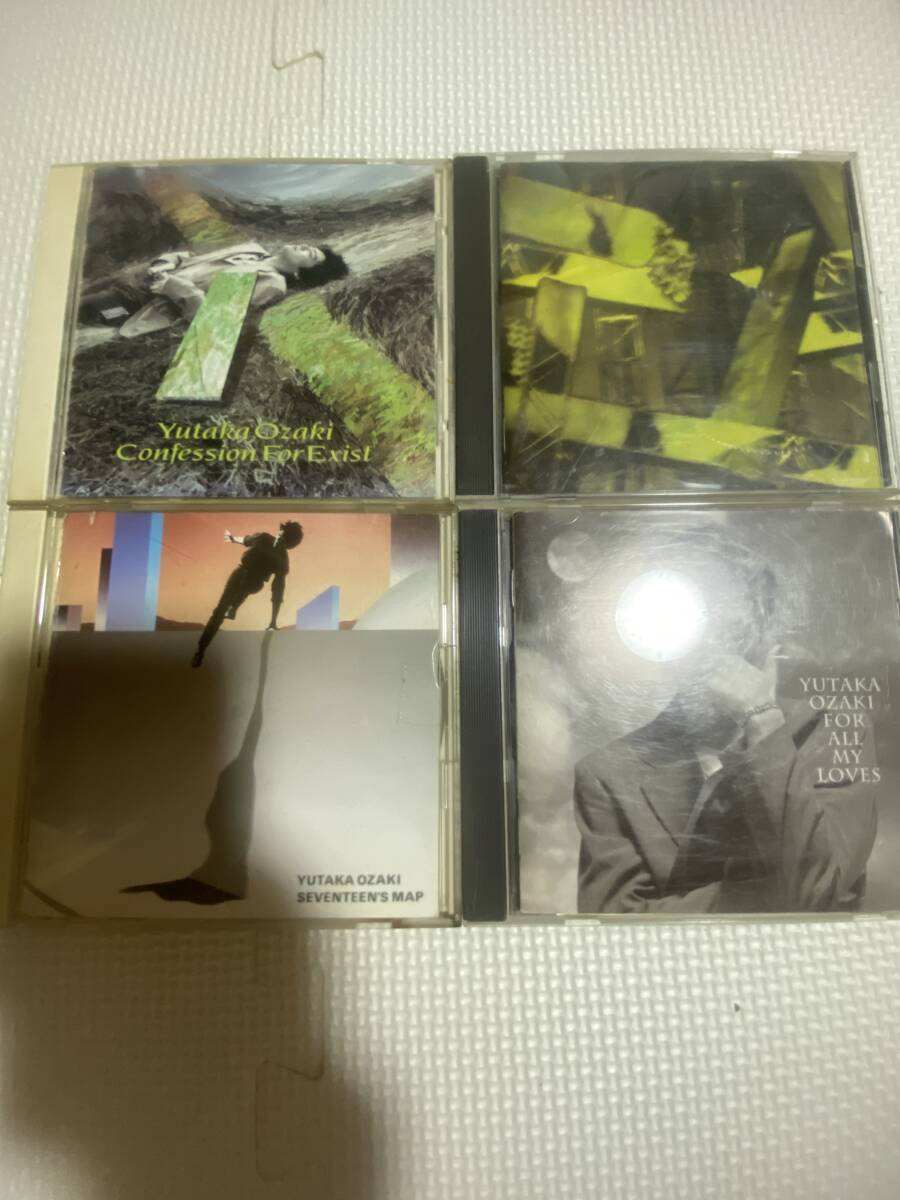 尾崎豊 ベストアルバム CD YUTAKA OZAKI FOR ALL MY LOVES 愛すべきものすべてに+アルバム CD+ライブ盤 CD 計4枚セット拍卖