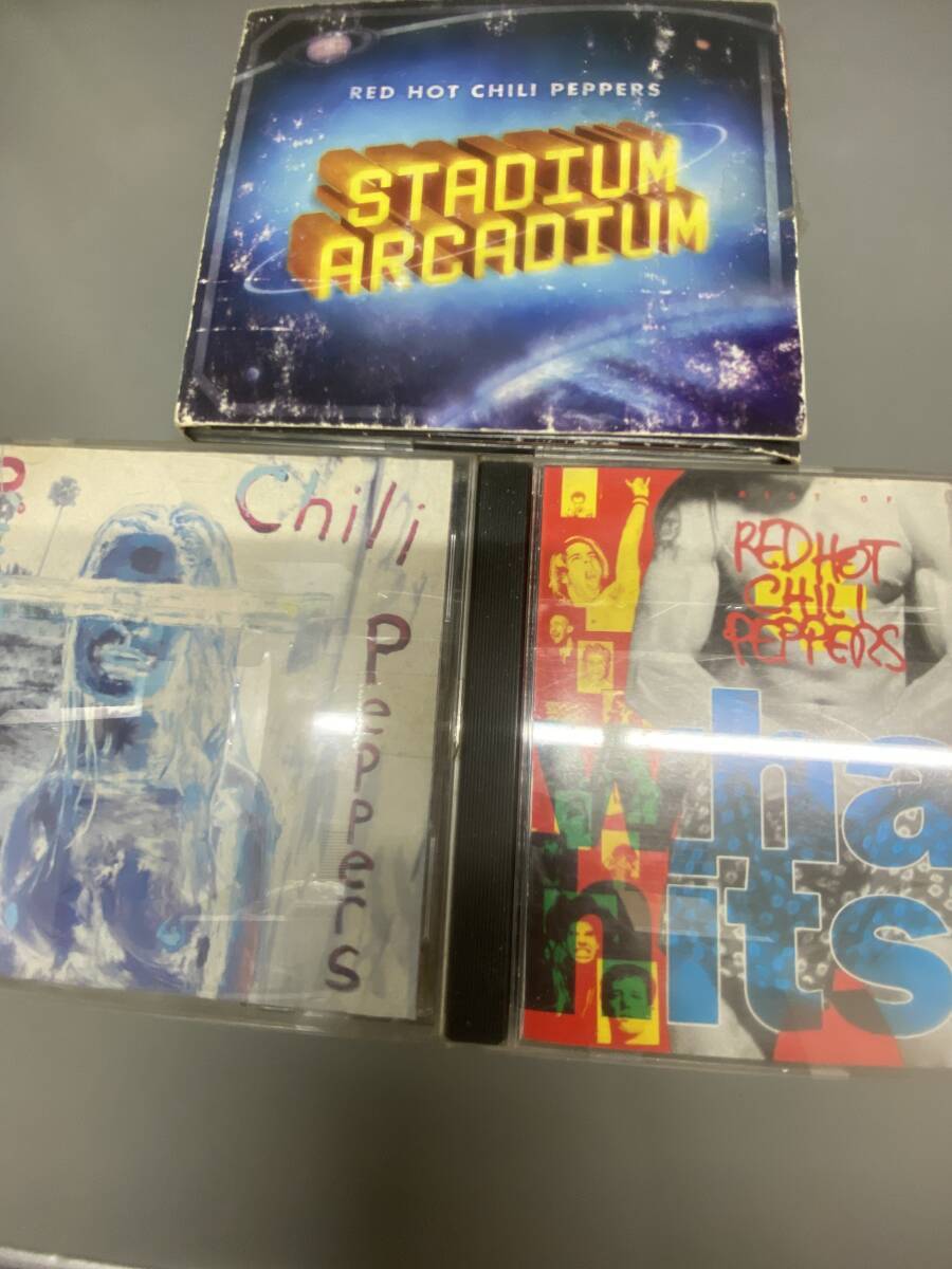 RED HOT CHILI PEPPERS ベストアルバム CD what's hits!?+アルバム CD +ライブ盤 計3枚セット(レッドホットチリペッパーズ)拍卖