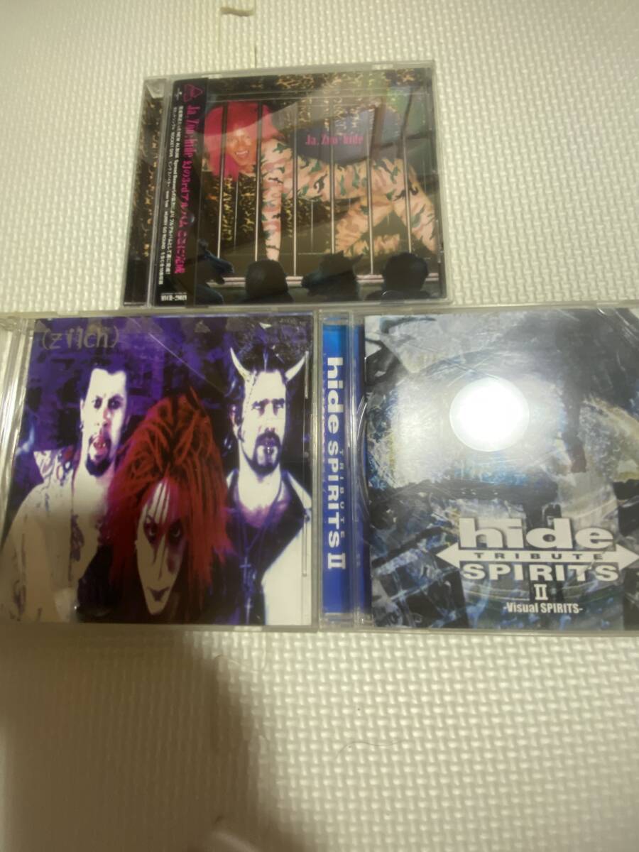 zilch(ヂルチ)アルバム CD 321 (X JAPANhide)+hide アルバム CD トリビュートアルバム CD 計3枚セット拍卖