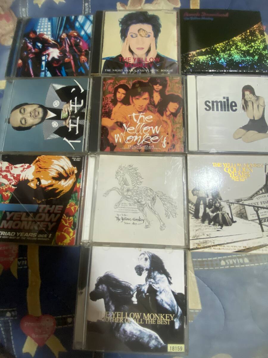 THE YELLOW MONKEY ベストアルバム 2CD M+ファンベストアルバム CD+ベストアルバム CD+アルバム CD+トリビュート 計10枚セット拍卖