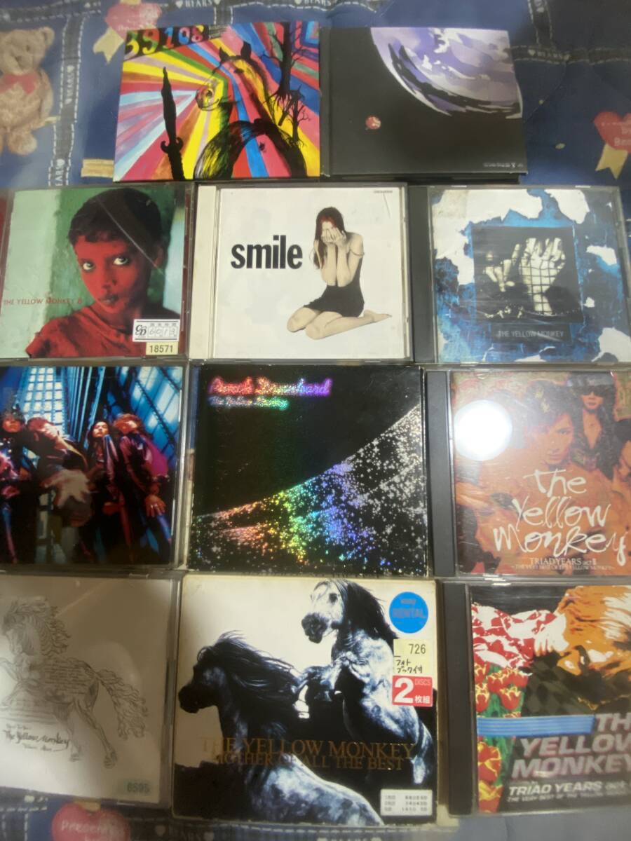 THE YELLOW MONKEY ベストアルバム 2CD +ベストアルバムCD+トリビュートアルバム 2CD+アルバム +吉井和哉 アルバム 計11枚拍卖