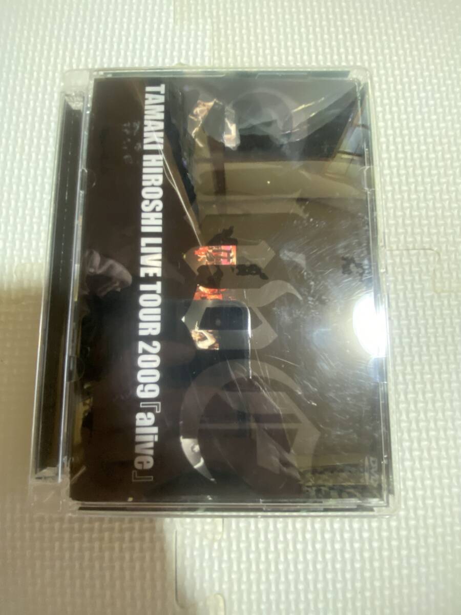 玉木宏 2DVD TAMAKI HIROSHI LIVE TOUR 2009 「alive」拍卖