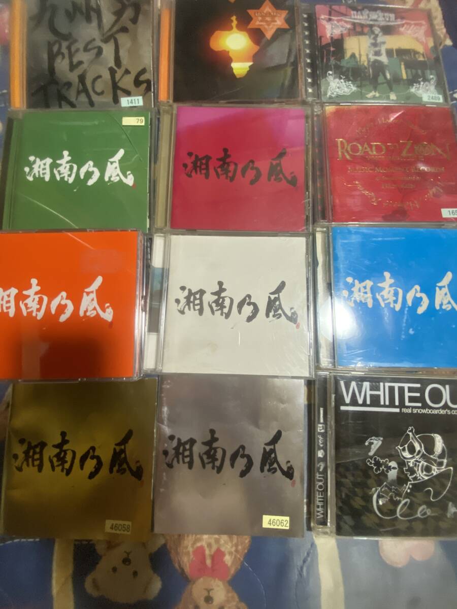 湘南乃風 ベストアルバム+アルバム+HAN-KUN アルバム シングル+九州男 ベストアルバム+オムニバス 計12枚 レンタルアップ品 ジャンク品拍卖