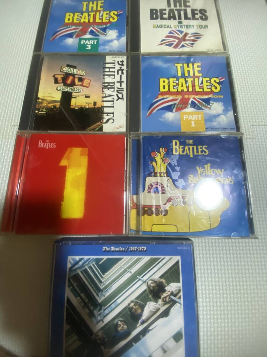 THE BEATLES(ザ・ビートルズ)ベストアルバム 2CD+アルバム CD Yellow Submarine レンタルアップ品 ジャンク品+アルバム CD 計7枚拍卖