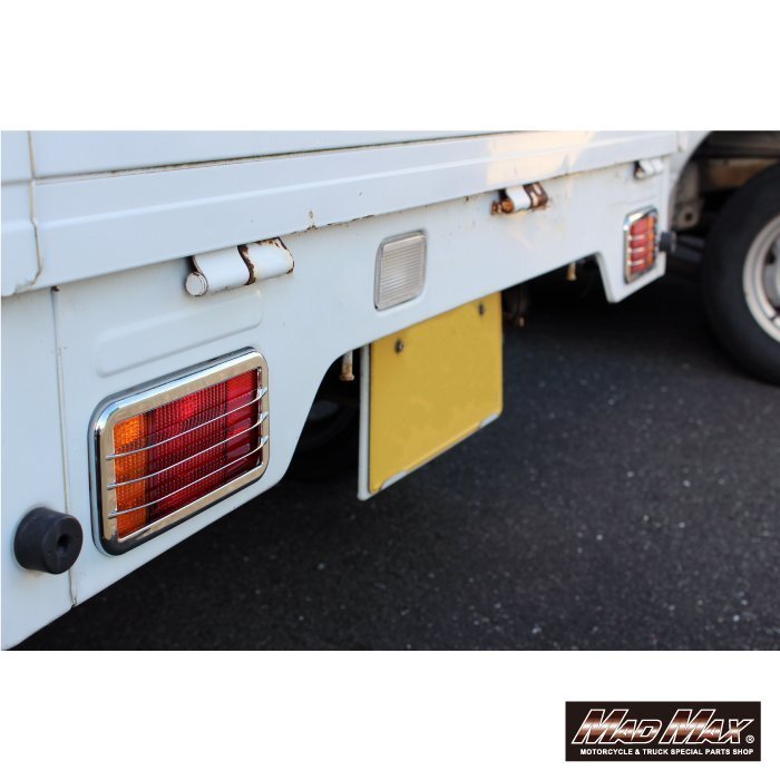 MADMAX トラック用品 SUZUKI スズキ キャリー トラック用 メッキ テールランプ ガーニッシュ/DA63T DA65T DA16T【メール便送料210円】拍卖