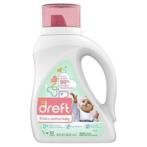 Dreft アクティブベビー用液体洗剤、50.0 オンス Dreft Dreft Active Baby Liquid Detergent, 50.0 Ounce by Dreft拍卖