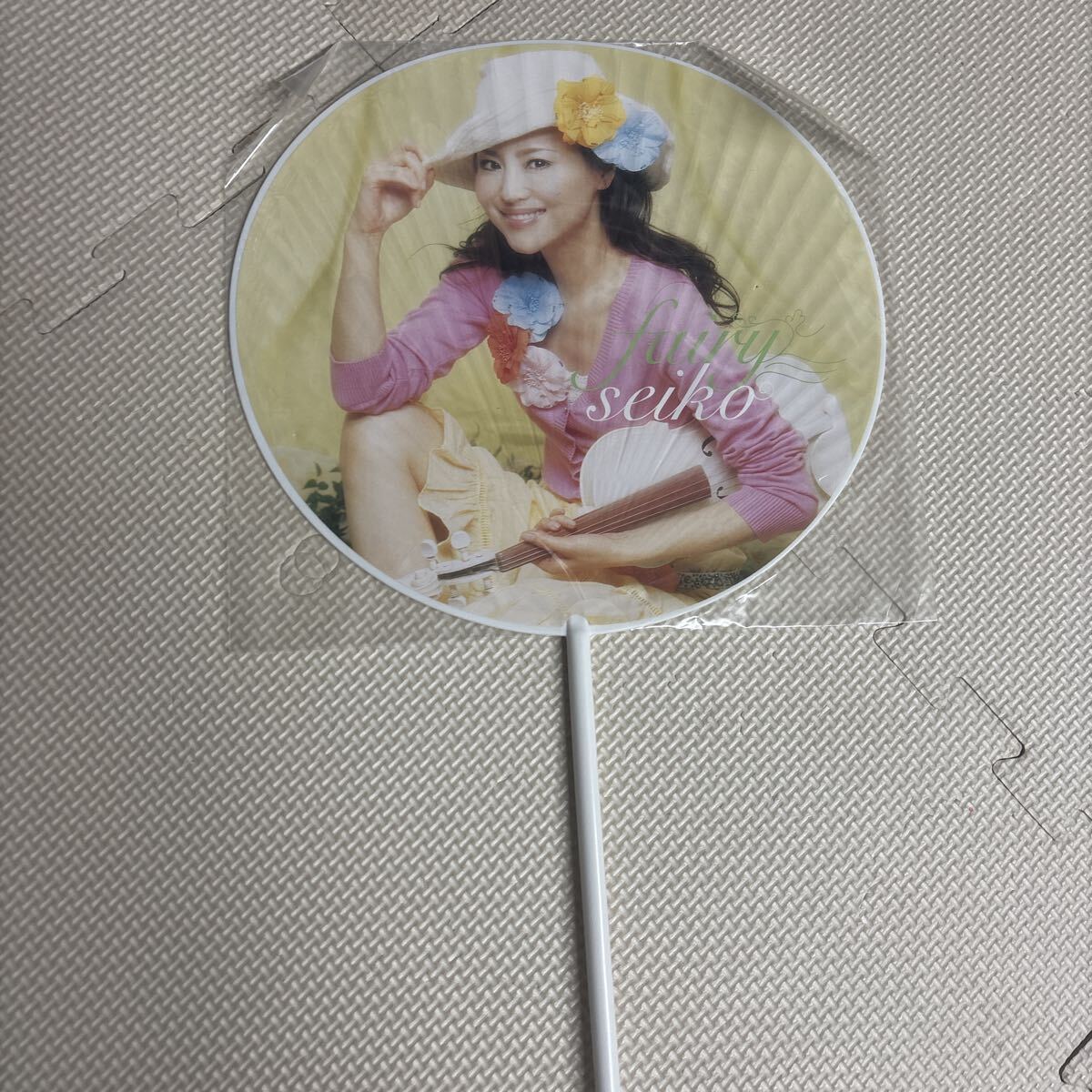 未開封 松田聖子 25周年アニバーサリー fairy コンサートツアー2005 うちわ グッズ拍卖