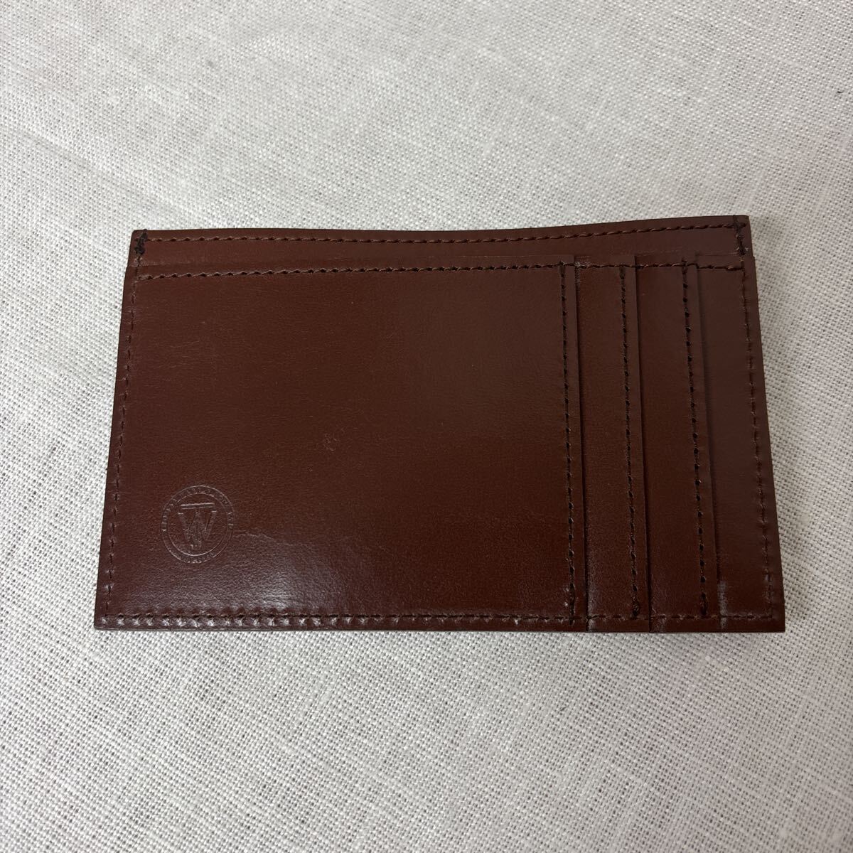 THOMAS WARE&SONS 本革 レザー カードケース 小銭入れ拍卖