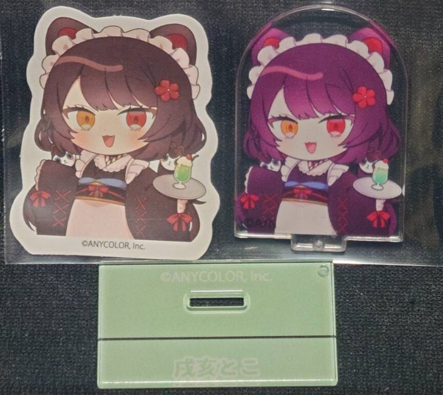 ★にじさんじ チョコエッグプラス 戌亥とこ アクリルスタンド&ダイカットシールセット★拍卖