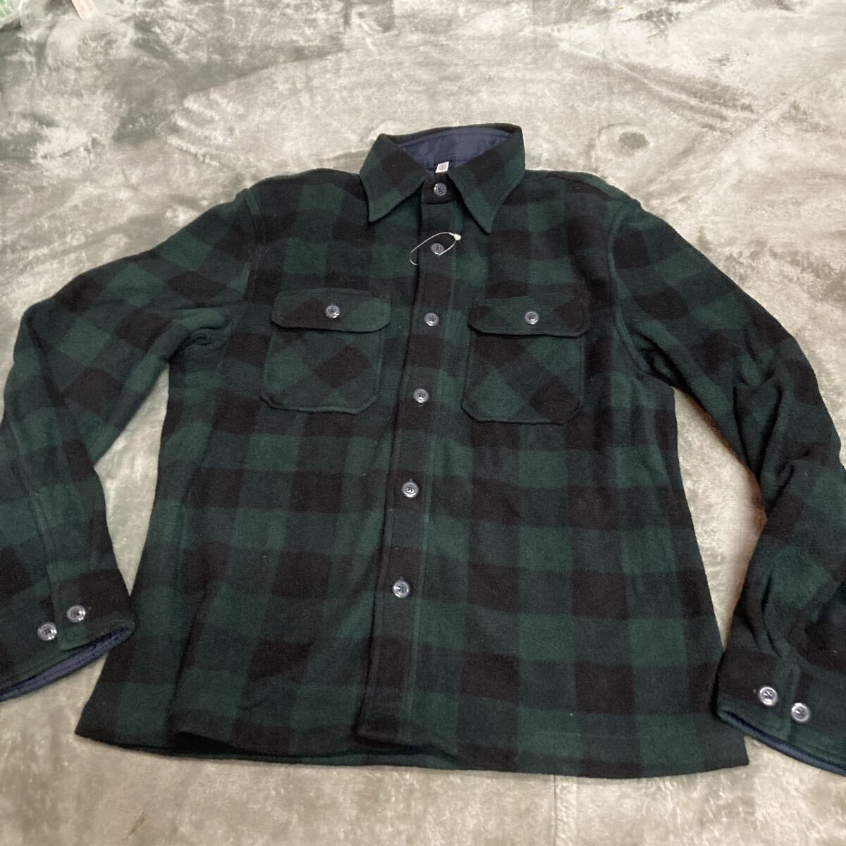 ユニクロ 長袖 チェックシャツ サイズS拍卖