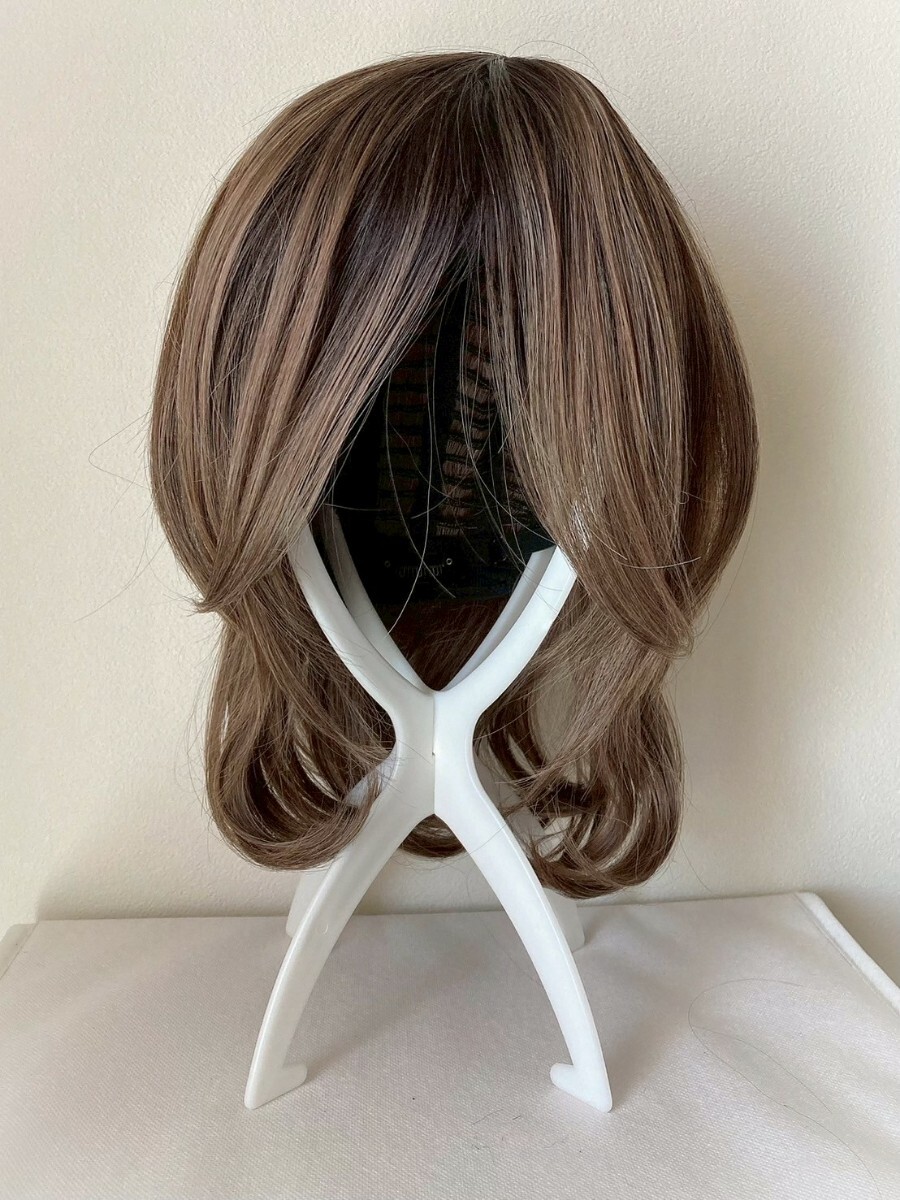 フルウィッグ ボブ キャラメルミックス プリン 根元プリン ウィッグ ボブウィッグ MB11拍卖