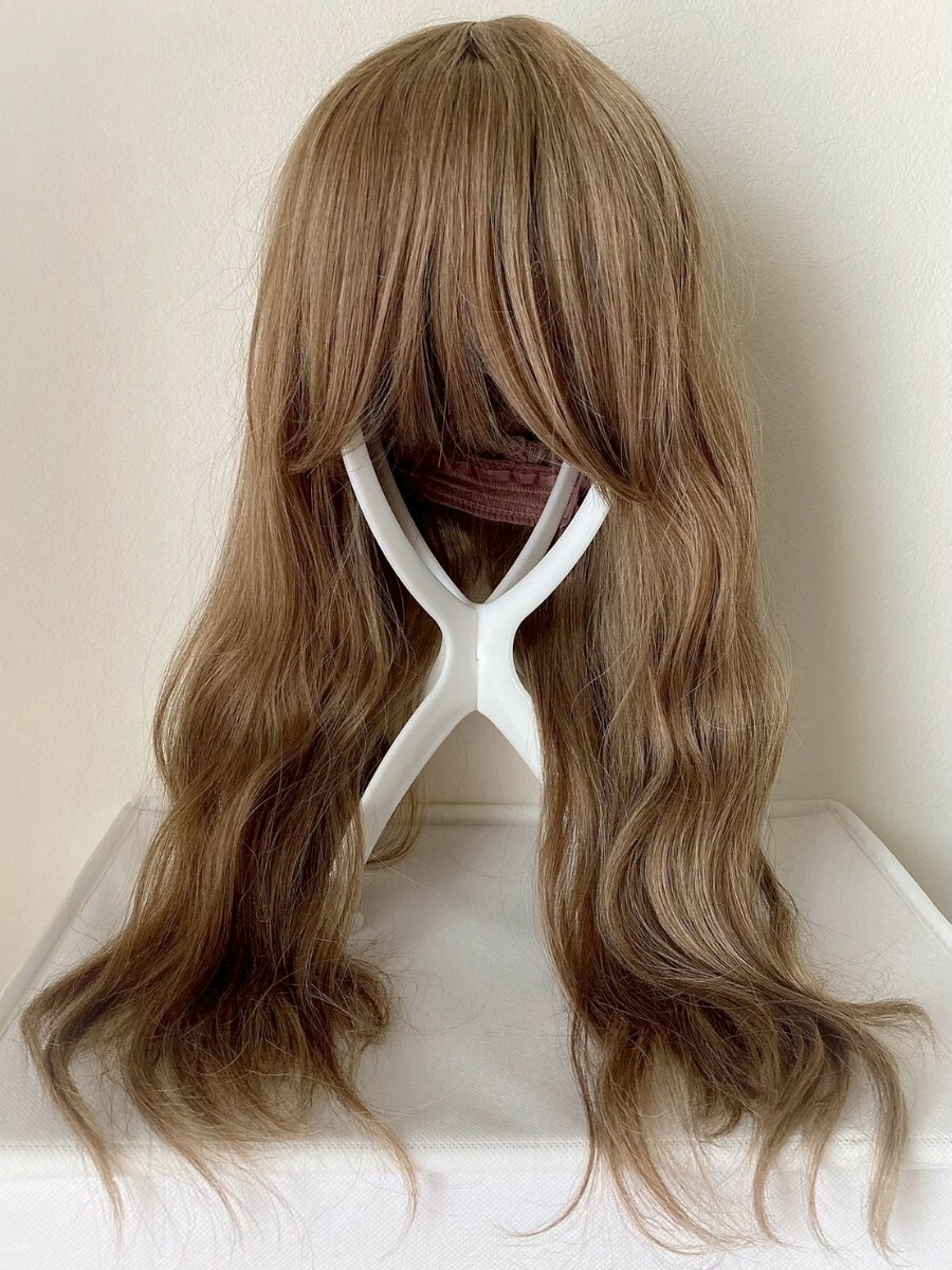 フルウィッグ ミルクティ なみウェイブ ウィッグ ロングウィッグ MB26拍卖
