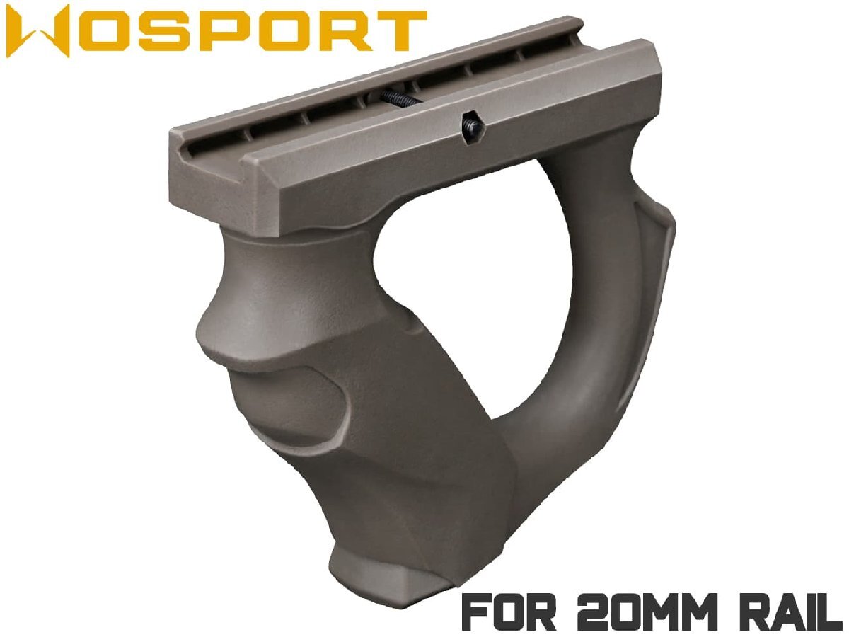 WO-RGP-001T WoSporT エルゴノミック フォアグリップ 20mmレール拍卖