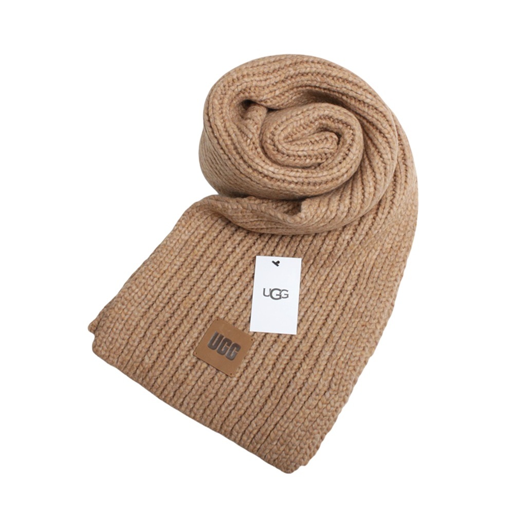 アグ UGG Chunky Rib Scarf マフラー 101106-CAM レディース メンズ キャメル マフラー拍卖