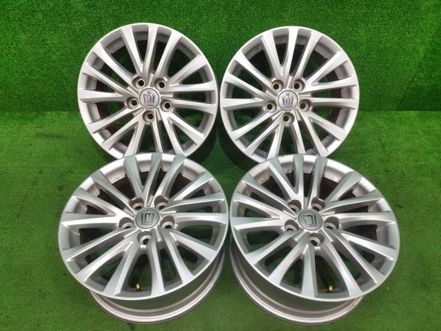 中古 ホイール クラウン AWS210 16インチ 7J 5穴 PCD:114.3 純正アルミ 4本セット拍卖