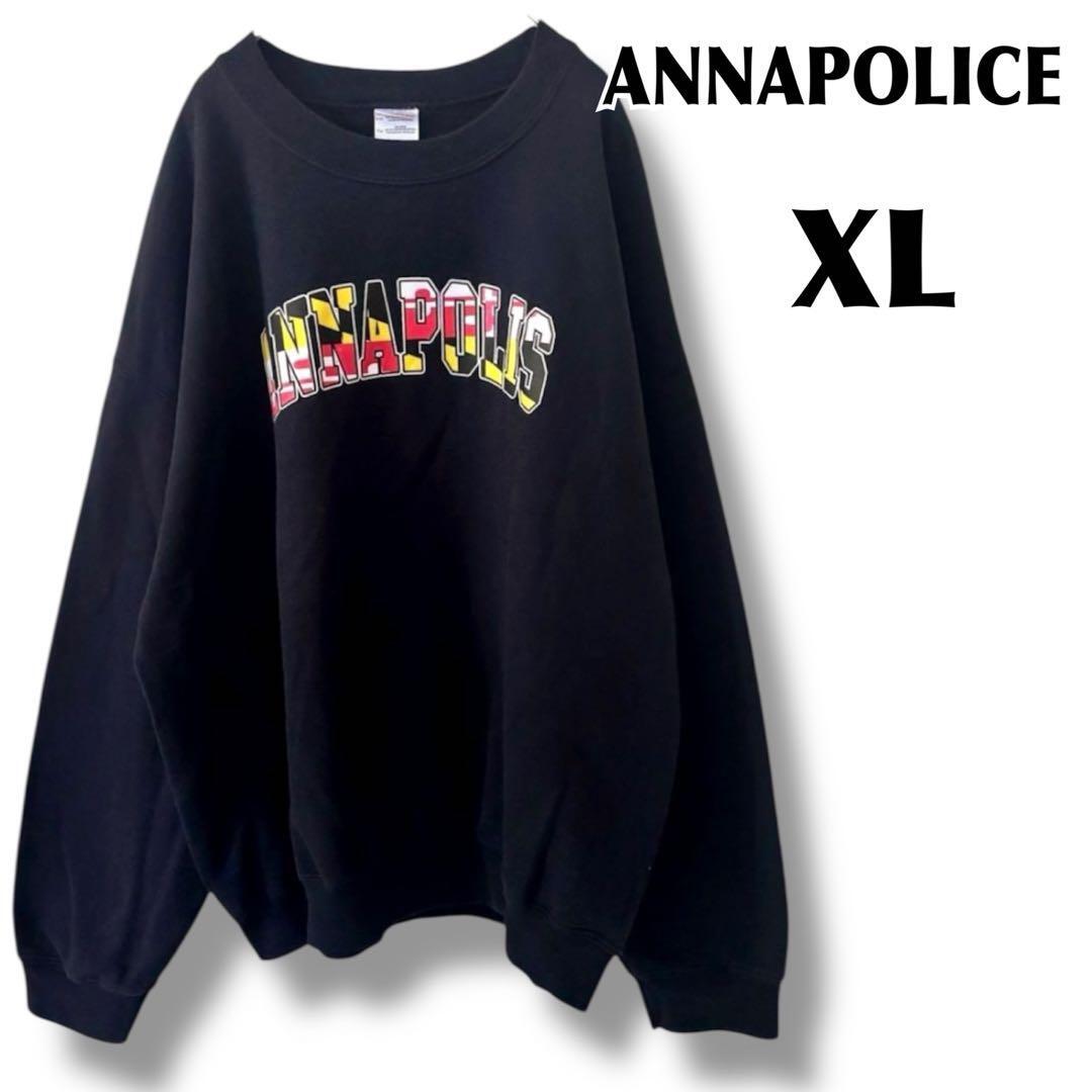 ギルダン スウェット トレーナー 長袖 黒 XL 90s USA古着 ブラック vintage ヴィンテージ 古着拍卖