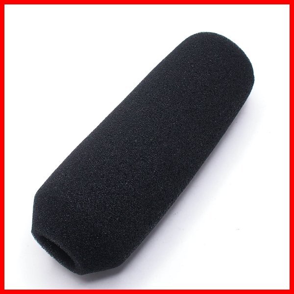 送料140円 マイクスポンジ カメラマイク/ガンマイク等に 風防 120mm 新品 ソニー・パナソニック ・JVCのカメラマイクなどに拍卖
